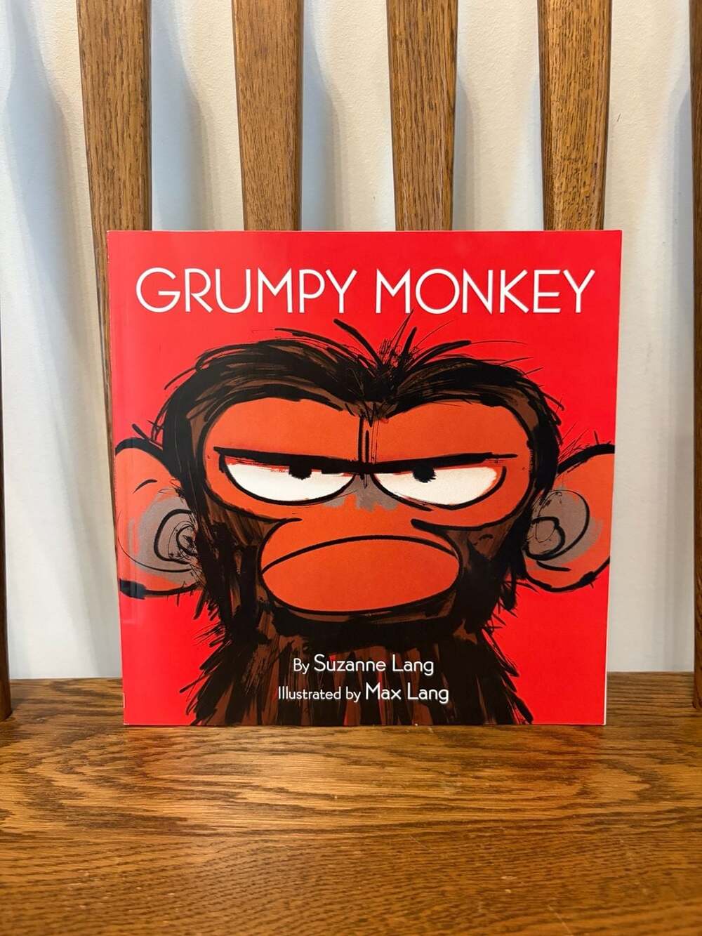 Grumpy Monkey by Suzanne Lang and Illustrated by Max Lang